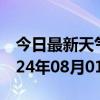 今日最新天气情况-津南天气预报天津津南2024年08月01日天气