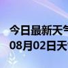 今日最新天气情况-辽源天气预报辽源2024年08月02日天气