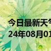 今日最新天气情况-六盘水天气预报六盘水2024年08月01日天气