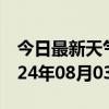 今日最新天气情况-左云天气预报大同左云2024年08月03日天气