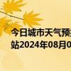 今日城市天气预报-乌市牧试站天气预报乌鲁木齐乌市牧试站2024年08月02日天气