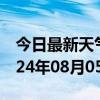 今日最新天气情况-印台天气预报铜川印台2024年08月05日天气