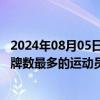 2024年08月05日快讯 10枚！张雨霏成为中国队奥运史上奖牌数最多的运动员