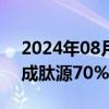 2024年08月05日快讯 东北制药：拟收购鼎成肽源70%股权