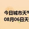 今日城市天气预报-泰安天气预报泰安2024年08月06日天气