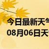 今日最新天气情况-天水天气预报天水2024年08月06日天气