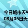 今日城市天气预报-菏泽天气预报菏泽2024年08月06日天气