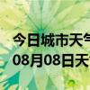 今日城市天气预报-许昌天气预报许昌2024年08月08日天气