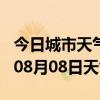 今日城市天气预报-周口天气预报周口2024年08月08日天气