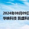 2024年08月09日快讯 面板板块拉升走强，华塑控股2连板，华映科技 凯盛科技涨停