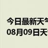 今日最新天气情况-沧州天气预报沧州2024年08月09日天气