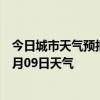 今日城市天气预报-积石山天气预报临夏州积石山2024年08月09日天气