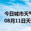 今日城市天气预报-安阳天气预报安阳2024年08月11日天气