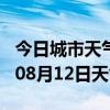 今日城市天气预报-林芝天气预报林芝2024年08月12日天气