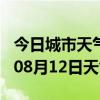 今日城市天气预报-徐州天气预报徐州2024年08月12日天气