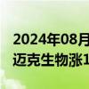 2024年08月12日快讯 新冠检测概念股活跃，迈克生物涨16%