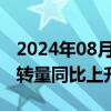 2024年08月14日快讯 吉祥航空：7月旅客周转量同比上升9.89%