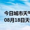 今日城市天气预报-北京天气预报北京2024年08月18日天气