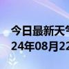 今日最新天气情况-七星天气预报桂林七星2024年08月22日天气