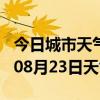 今日城市天气预报-陇南天气预报陇南2024年08月23日天气