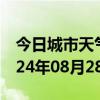 今日城市天气预报-梅江天气预报梅州梅江2024年08月28日天气