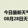 今日最新天气情况-宿迁天气预报宿迁2024年08月28日天气