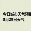 今日城市天气预报-霍尔果斯天气预报伊犁霍尔果斯2024年08月29日天气