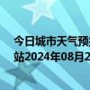 今日城市天气预报-乌市牧试站天气预报乌鲁木齐乌市牧试站2024年08月29日天气