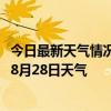 今日最新天气情况-开封鼓楼天气预报开封开封鼓楼2024年08月28日天气