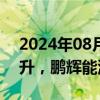 2024年08月29日快讯 固态电池板块异动拉升，鹏辉能源20CM涨停