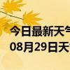 今日最新天气情况-毕节天气预报毕节2024年08月29日天气