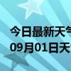 今日最新天气情况-六安天气预报六安2024年09月01日天气