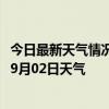 今日最新天气情况-拉萨城关天气预报拉萨拉萨城关2024年09月02日天气