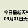 今日最新天气情况-延边天气预报延边2024年09月01日天气