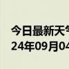 今日最新天气情况-清镇天气预报贵阳清镇2024年09月04日天气