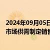 2024年09月05日快讯 光伏组件是否提价晶澳科技：会结合市场供需制定销售策略