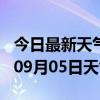 今日最新天气情况-晋中天气预报晋中2024年09月05日天气