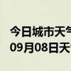 今日城市天气预报-忻州天气预报忻州2024年09月08日天气