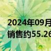 2024年09月10日快讯 绿地香港：前8月合约销售约55.26亿元