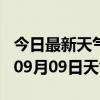 今日最新天气情况-永州天气预报永州2024年09月09日天气