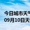 今日城市天气预报-黄冈天气预报黄冈2024年09月10日天气