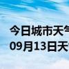 今日城市天气预报-遂宁天气预报遂宁2024年09月13日天气