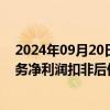 2024年09月20日快讯 2连板广东榕泰：上半年公司主营业务净利润扣非后仍然亏损