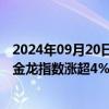 2024年09月20日快讯 美股热门中概股普涨，纳斯达克中国金龙指数涨超4%