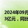 2024年09月20日快讯 粉笔：上半年收入16.3亿元，同比减少3.1%