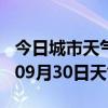 今日城市天气预报-安阳天气预报安阳2024年09月30日天气