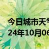 今日城市天气预报-屏山天气预报宜宾屏山2024年10月06日天气