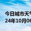 今日城市天气预报-上杭天气预报龙岩上杭2024年10月06日天气