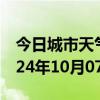 今日城市天气预报-孝昌天气预报孝感孝昌2024年10月07日天气