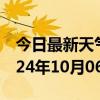 今日最新天气情况-平川天气预报白银平川2024年10月06日天气